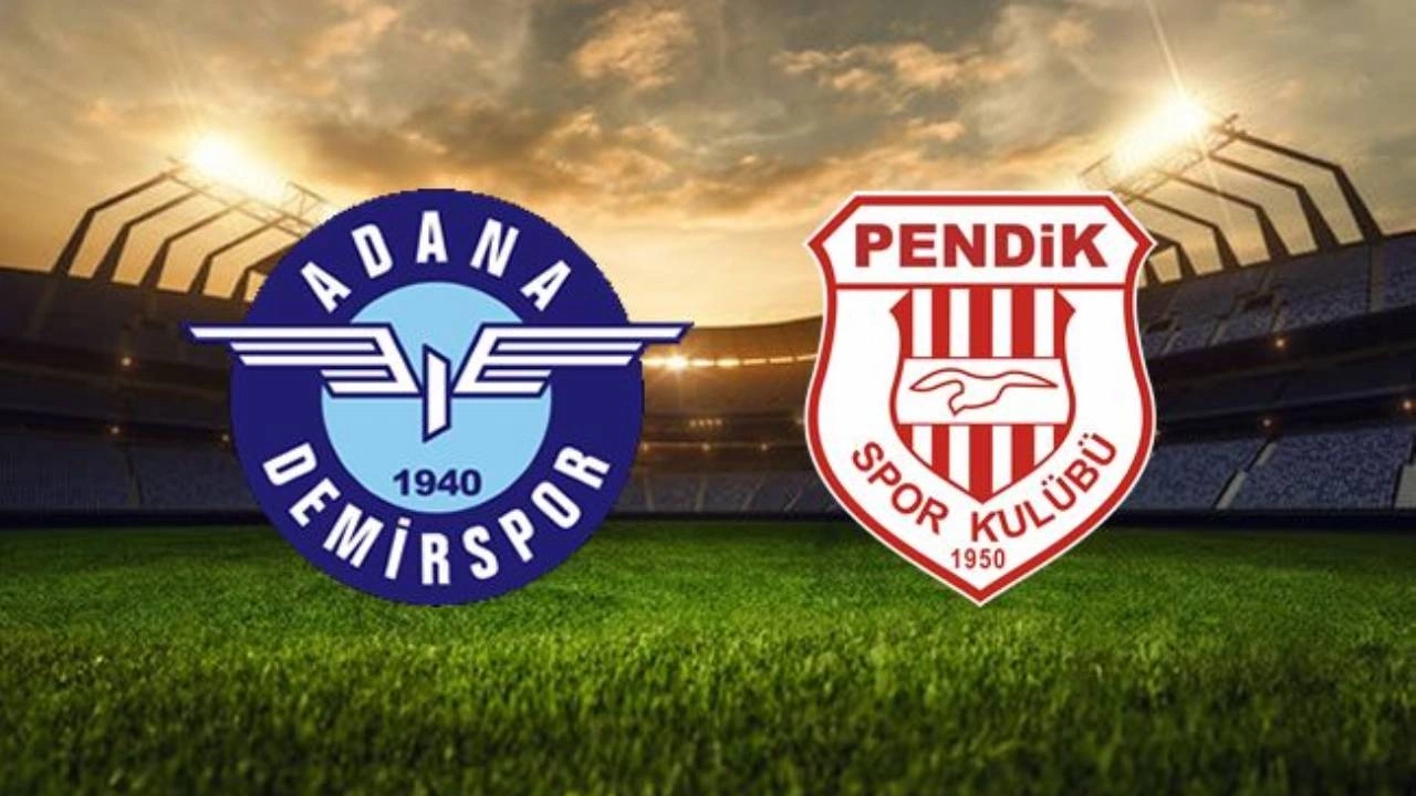 Adana Demirspor Pendikspor maçı