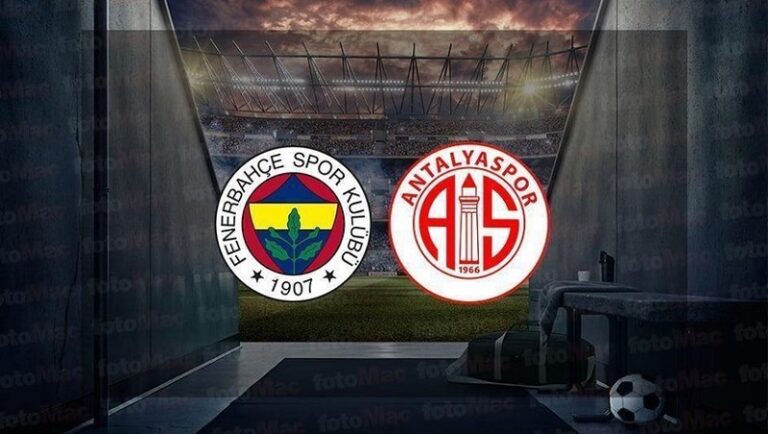 Fenerbahçe Antalyaspor maçı