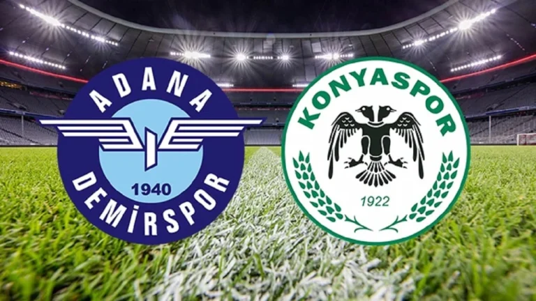 Adana Demirspor Konyaspor maçı