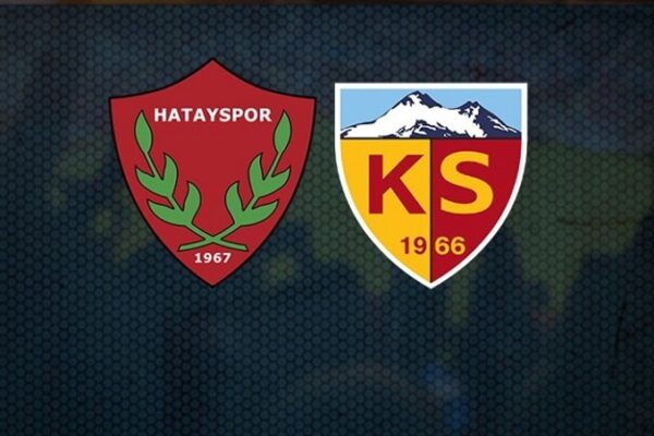 Hatayspor Kayserispor maçı