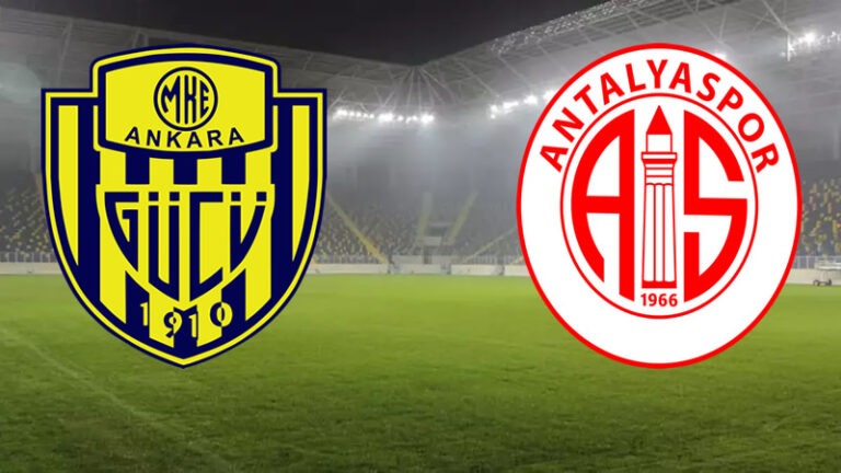 Ankaragücü Antalyaspor maçı