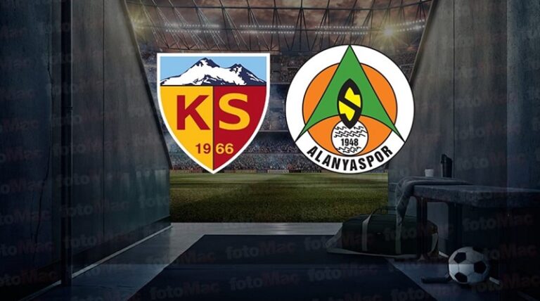Kayserispor Alanyaspor maçı