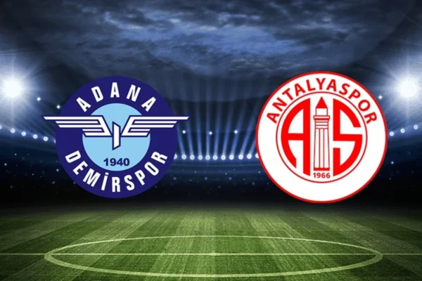 Adana Demirspor Antalyaspor maçı