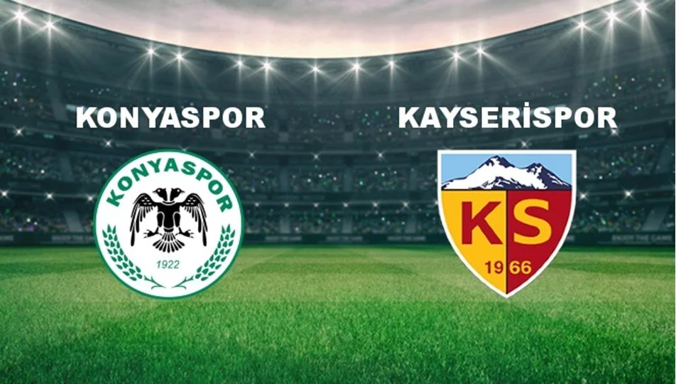 Konyaspor Kayserispor maçı