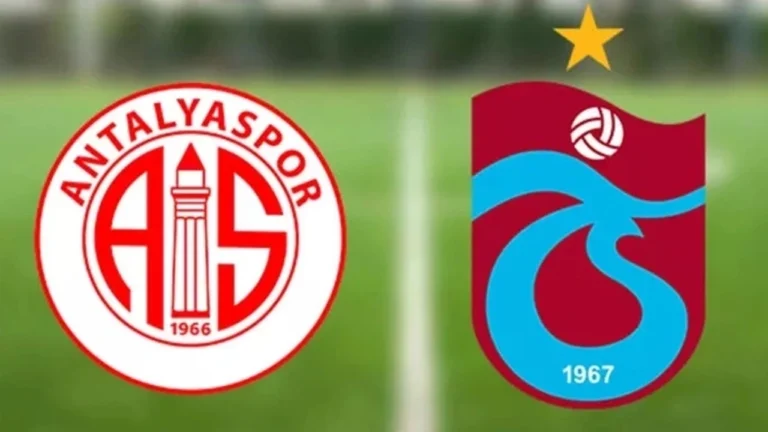 Antalyaspor Trabzonspor maçı