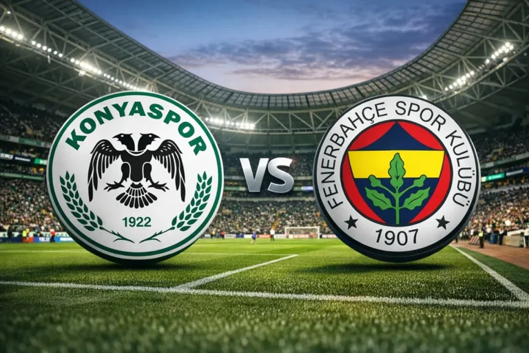 Konyaspor Fenerbahçe maçı