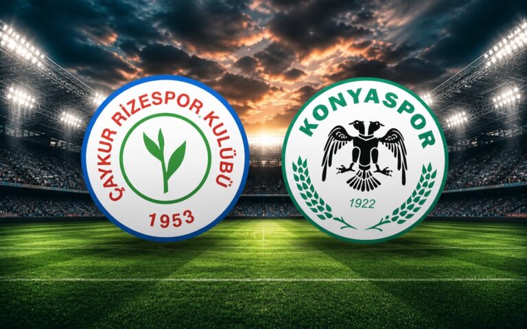 Rizespor Konyaspor maçı